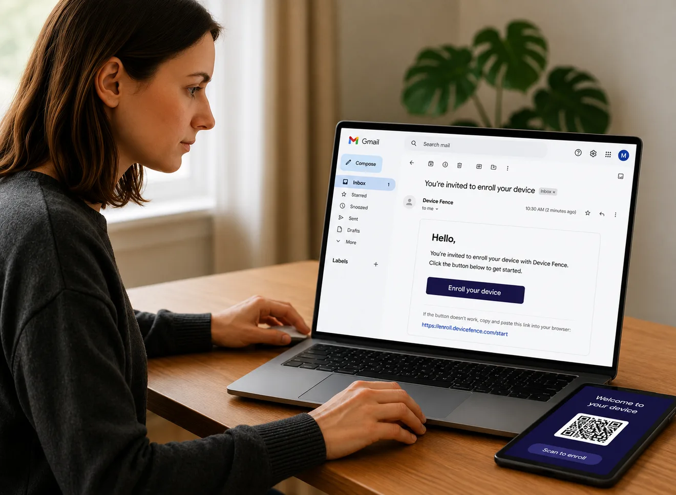 Email Invite Enrollment