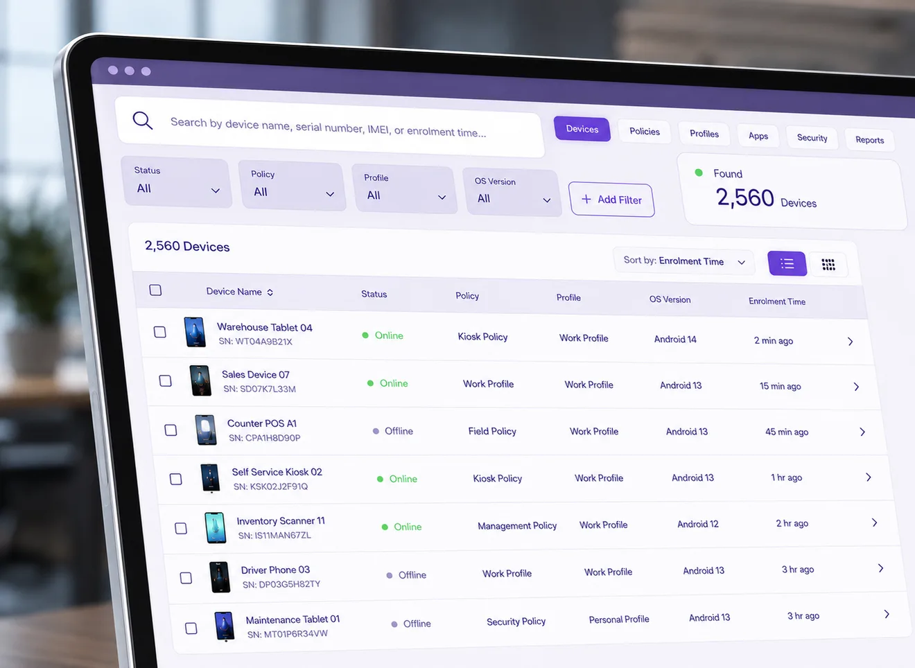 Smart Search & Filters